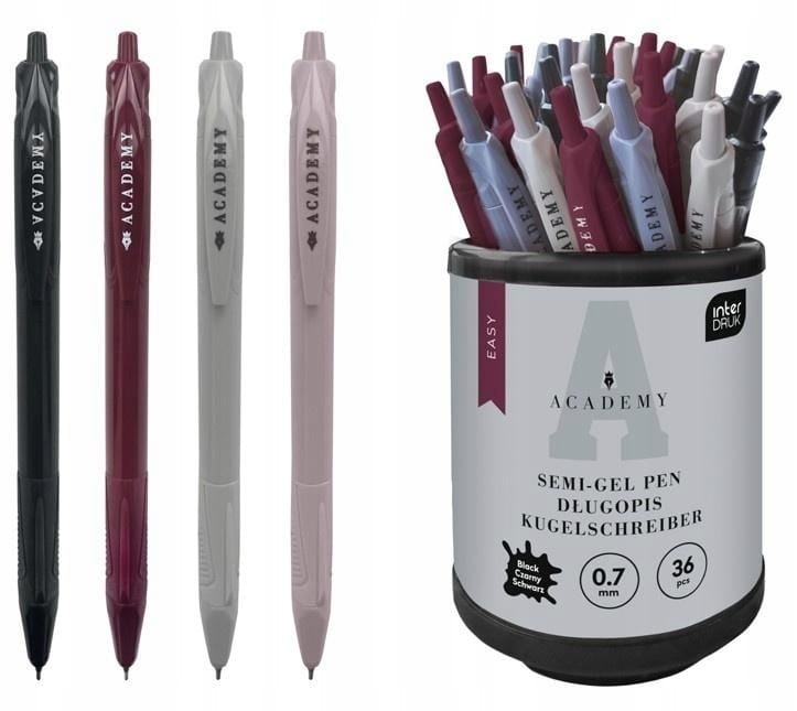 Długopis z czarnym wkładem Interdruk