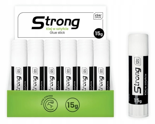 Klej w sztyfcie Strong Interdruk 15 g
