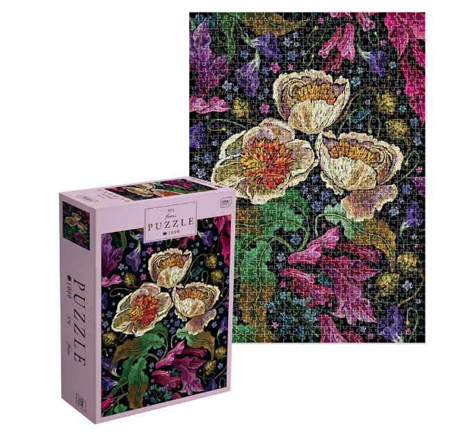 Puzzle Interdruk Puzzle 1000 elementów Flowers N.4