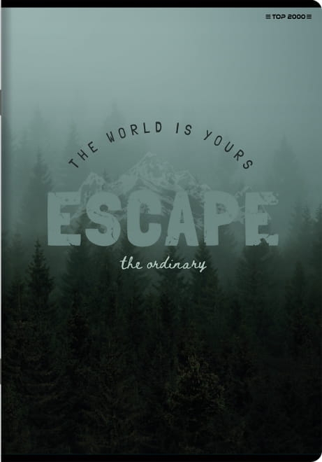 Zeszyt w kratkę A5 TOP-2000 60 kartek