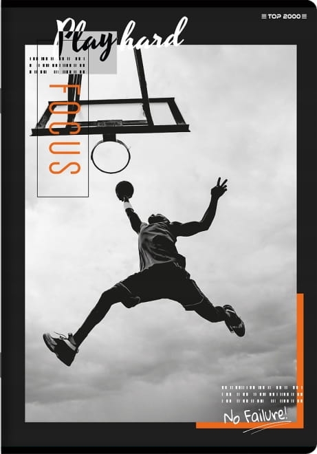 Zeszyt w kratkę A5 TOP-2000 60 kartek