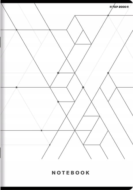 Zeszyt w kratkę A5 TOP-2000 60 kartek