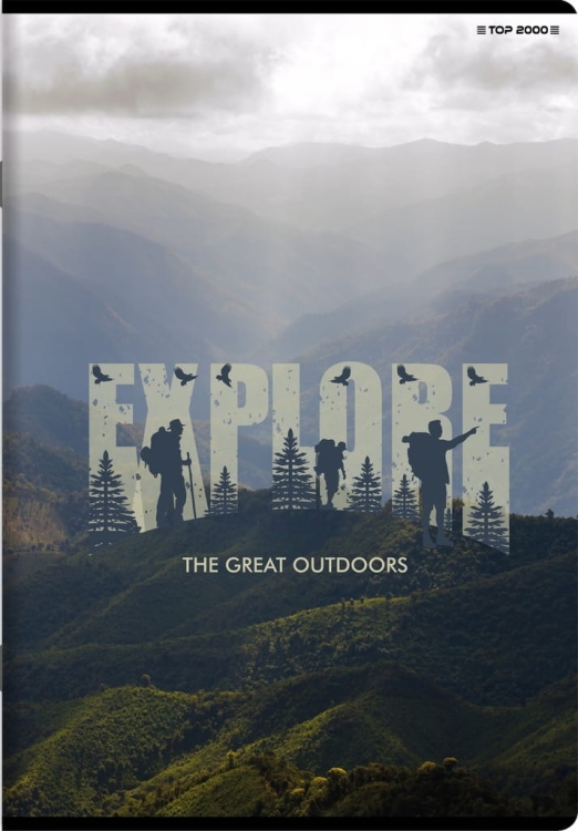 Zeszyt w kratkę A5 TOP-2000 96 kartek