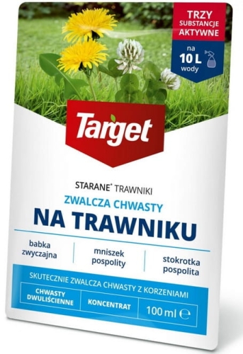 Na chwasty w trawniku Target 100ml na 500m2