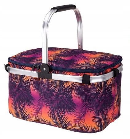 Kosz termiczny Galicja Summer fioletowy 27 l