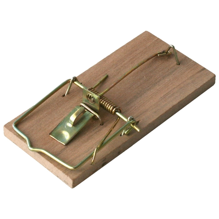 Łapka na myszy drewniana Bross