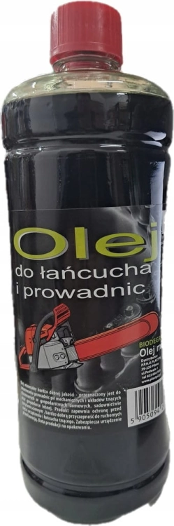Olej do smarowania łańcuchów i prowadnic pił łańcuchowych 1L