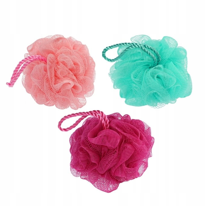 Gąbka kąpielowa Miss RAVI – miękka, kolorowa, wygodna | Mix kolorów