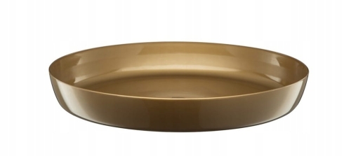 VERDENIA złota podstawka pod doniczkę Cristal 15,5 cm – elegancka ochrona powierzchni