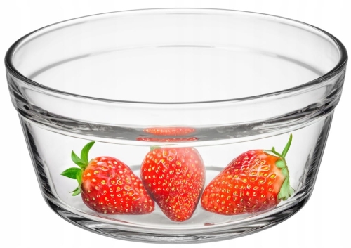 Salaterka do Deserów Mała Miseczka Szklana 12,5 CM Galicja