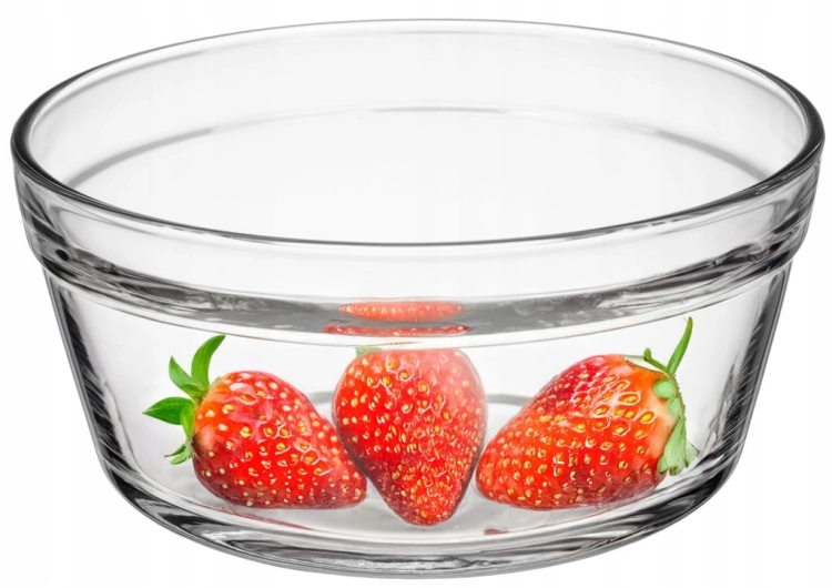 Salaterka do Deserów Mała Miseczka Szklana 12,5 CM Galicja