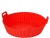 Wkład silikonowy do Airfryera 20 cm czerwony. Odporny do 220°C Ekologiczny