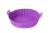 Wkład silikonowy do Airfryera 20 cm fioletowy. Odporny do 220°C Ekologiczny
