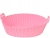Wkład silikonowy do Airfryera 20 cm różowy. Odporny do 220°C Ekologiczny