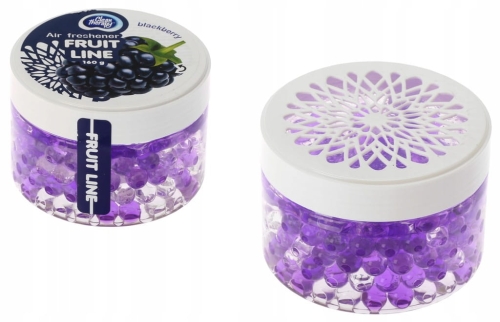RAVI Fruit Line Blackberry – żelowy odświeżacz powietrza o owocowym zapachu, 160 g