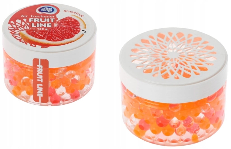 RAVI Odświeżacz Powietrza Grapefruit 160g – Owocowy Zapach Grejpfruta, Długotrwała Świeżość