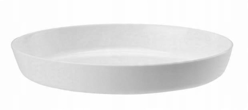 Podstawka pod doniczkę Verdenia 14,5 cm tworzywo sztuczne biała