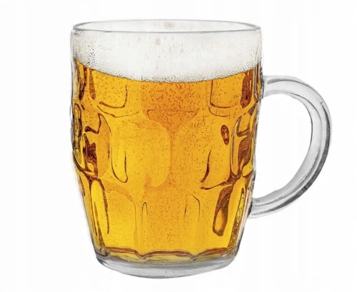 Kufel Nixon 540 ml – elegancki, szklany kufel do piwa i napojów