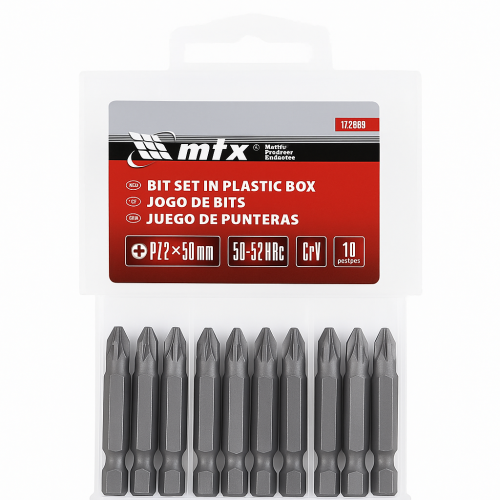 Zestaw 10 bitów krzyżowych MTX 50 mm