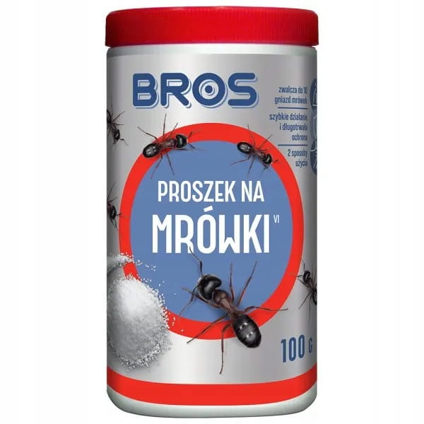 BROS proszek na mrówki 100 g – uniwersalny i skuteczny preparat do zwalczania mrówek