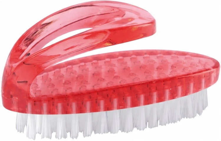 Szczotka do czyszczenia paznokci i rąk z uchwytem 9 cm – mix kolorów