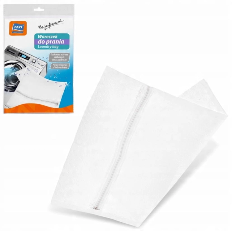 SMART WASH – worek do prania 50×60 cm z zamkiem błyskawicznym i blokadą