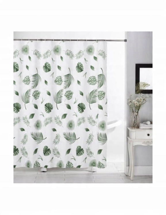 Zasłona prysznicowa PEVA 180x180 cm – wodoodporna, łatwa w czyszczeniu, nowoczesny design do łazienki