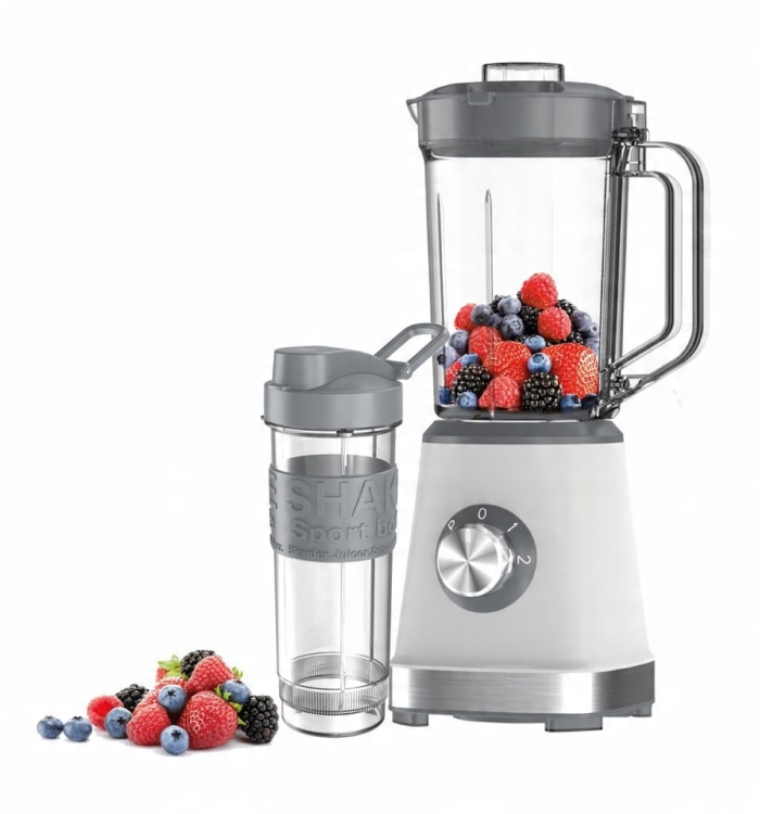 Blender Kielichowy 2w1 Shake 500W Galicja – Funkcjonalność, Styl i Moc w Twojej Kuchni