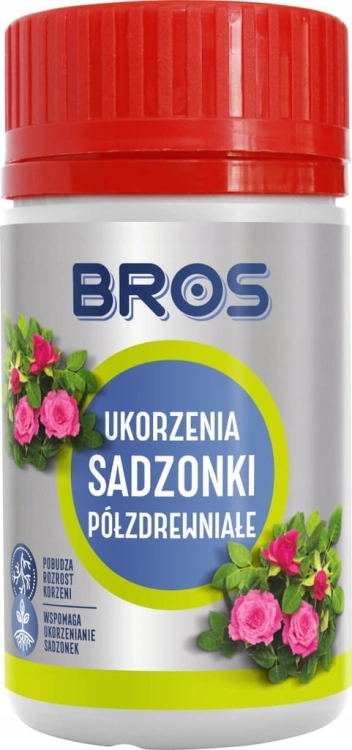 Ukorzeniacz do Sadzonek Półzdrewniałych BROS 50g – Skuteczne Ukorzenianie Roślin