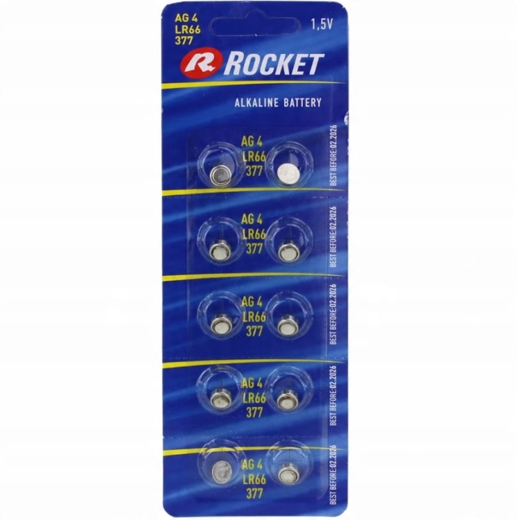 Bateria alkaliczna Rocket AG4 1,5V – 1 sztuka