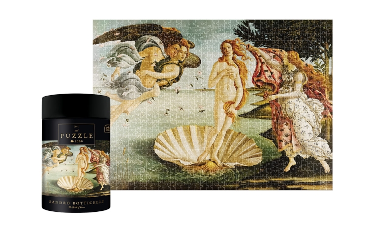 Puzzle 1000 elementów Interdruk – Narodziny Wenus – Sandro Botticelli – dzieło sztuki renesansowej