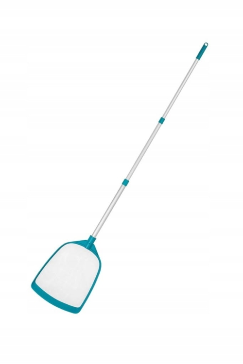 Podbierak z Siatką do Czyszczenia Basenu Bestway 160 cm – Z Teleskopowym Kijem Aluminiowym