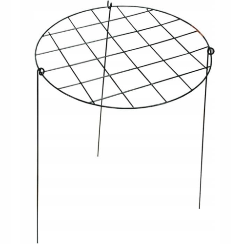 Podpora do roślin 75x50 cm PP14+ stalowa krata ciemnozielona 4 mm
