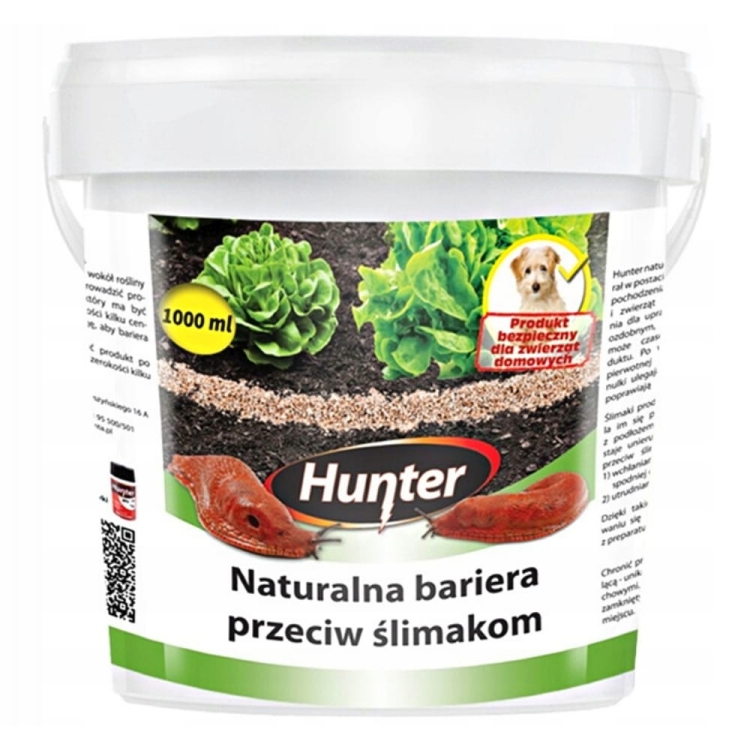 Planta Naturalna bariera przeciw ślimakom 1l mikrogranulat ogród warzywa