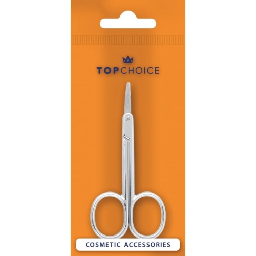 Top Choice Nożyczki do paznokci wygięte stalowe precyzyjne
