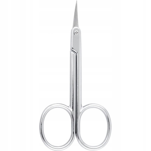 Top Choice Nożyczki do skórek stalowe 9,5 cm precyzyjne srebrne