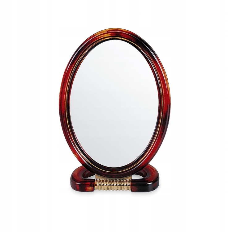 Top Choice Lusterko stojące dwustronne ø13x18 cm mix kolorów