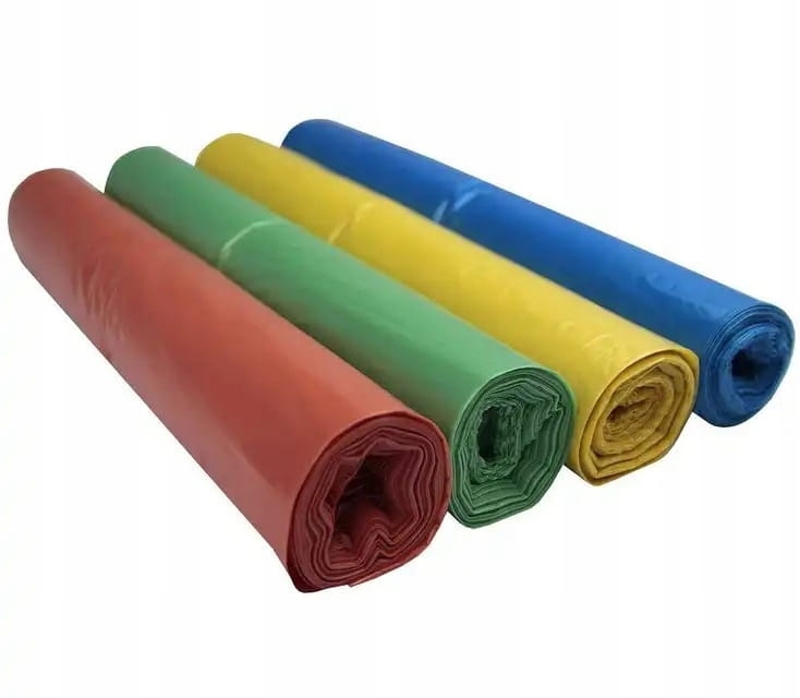 Worki na śmieci 60L 40 szt. (4x10) mocne do segregacji odpadów