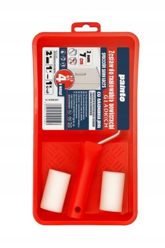 Zestaw do Malowania Powierzchni Gładkich – 4 Elementy – Precyzyjne Malowanie z Painto