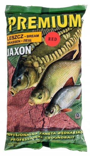 Zanęta Jaxon Premium Leszcz Czerwona 1 kg – Intensywna mieszanka gruntowa na leszcza