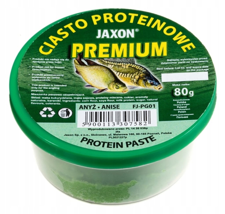 Gotowe Ciasto Wędkarskie Proteinowe 80g Anyż – Na Karpie i Leszcze