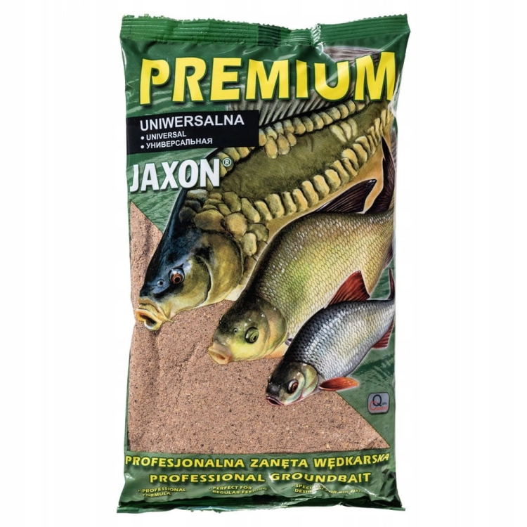 Jaxon Zanęta Premium Uniwersalna 1kg – Na Leszcza, Karpia i Płoci
