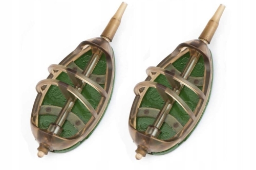 Koszyk Zanętowy Jaxon Method 10g – 2 szt. z Łącznikami Szybkiej Wymiany