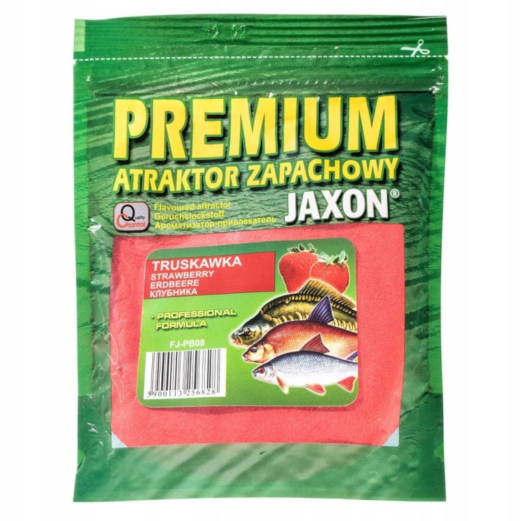Atraktor Jaxon Premium 100g Truskawka – Skuteczny Dodatek Zanętowy