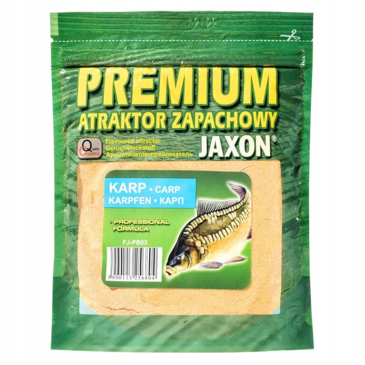 Atraktor Jaxon Premium 100g Karp – Skuteczny Dodatek Zapachowy do Zanęt