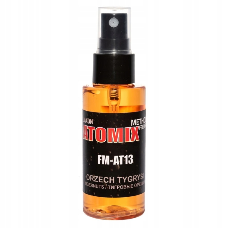 Atraktor w sprayu Jaxon Atomix Method Feeder 50 g – Orzech Tygrysi