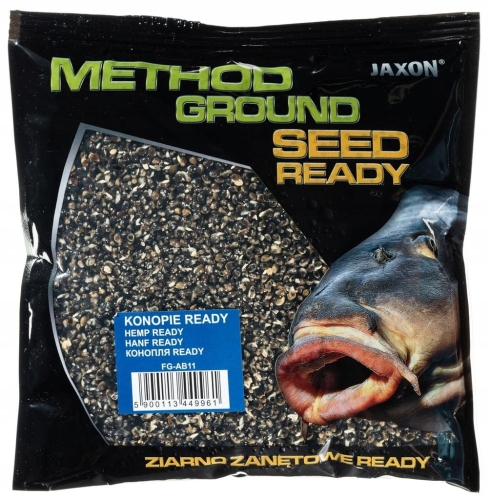 Ziarna Jaxon Method Ready Konopie 500g – Gotowe do Użycia
