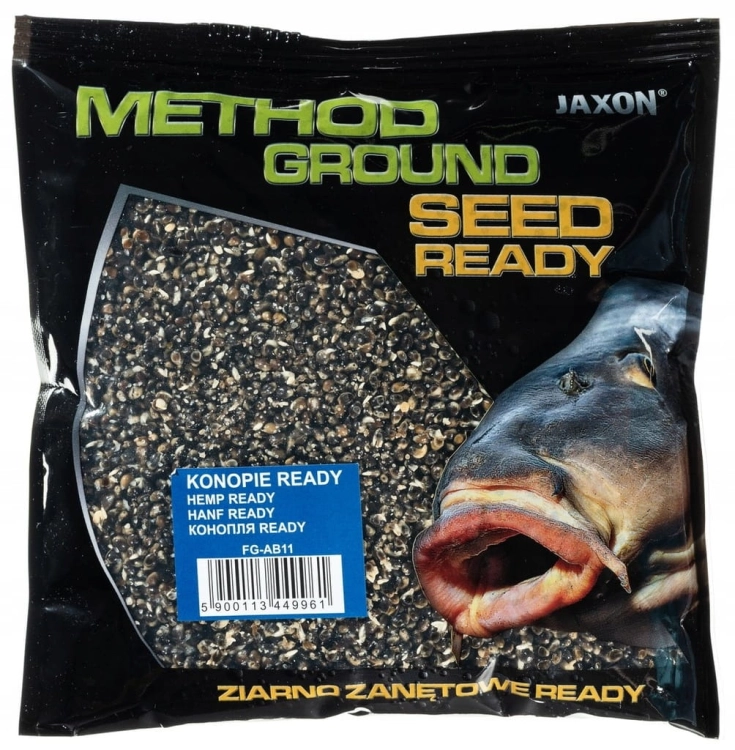 Ziarna Jaxon Method Ready Konopie 500g – Gotowe do Użycia