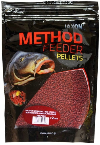 Pellet Method Feeder Jaxon 0,5 kg 2 mm – Halibut Czerwony