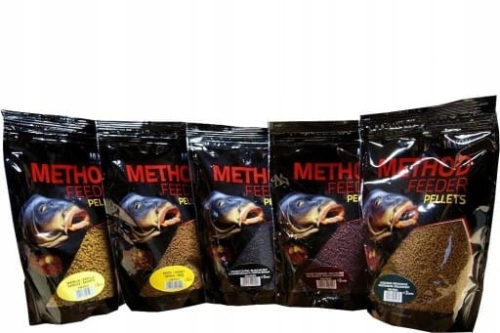 Pellet Method Feeder Jaxon 0,5 kg 2 mm – Halibut Czerwony